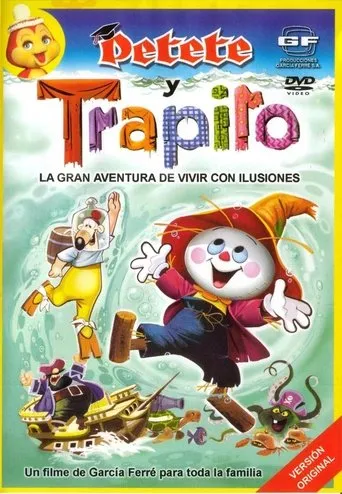 Póster de Petete y Trapito (1975) con Pelusa Suero como Voice