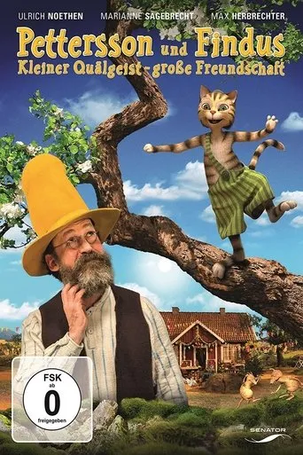 Póster de Petterson y Findus: una pequeña molestia, una gran amistad