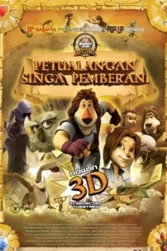 Póster de Petualangan Singa Pemberani