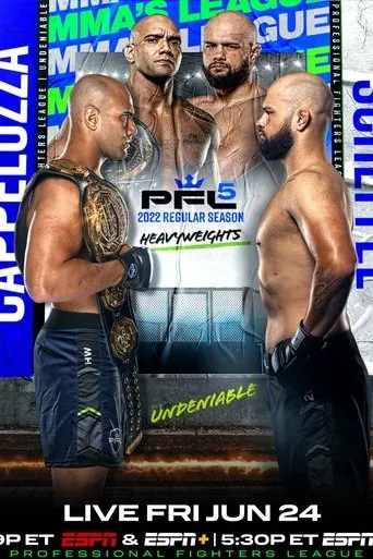 Póster de PFL Regular Season 2022 - PFL 5: Scheffel vs. Cappelozza