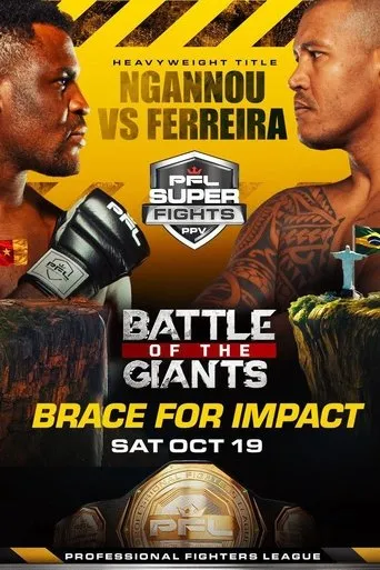 Póster de PFL Super Fights: Battle of the Giants