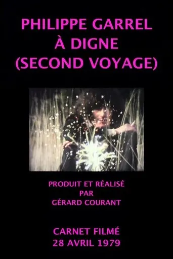 Póster de Philippe Garrel à Digne (Second voyage)