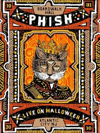 Póster de Phish: 10/31/2010 Boardwalk Hall, Atlantic City, NJ