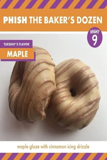 Póster de Phish The Baker's Dozen Night 09 Maple