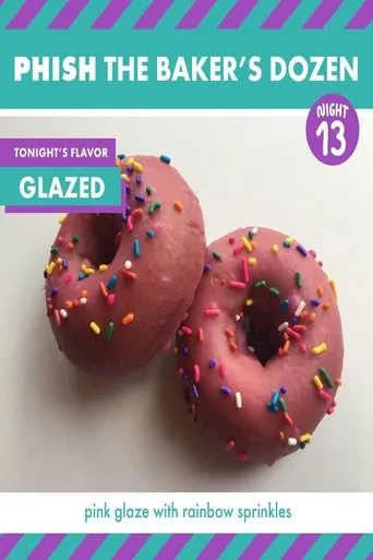 Póster de Phish The Baker's Dozen Night 13 Glazed