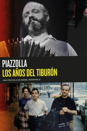 Póster de Piazzolla: los años del tiburón