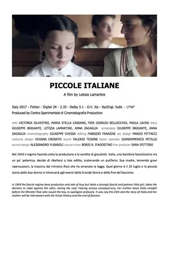 Póster de Piccole italiane