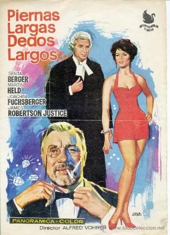 Póster de Piernas largas, dedos largos (1966) con Hanns Lothar como Emilio Gavin