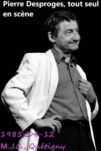 Póster de Pierre Desproges - Tout seul en Scène