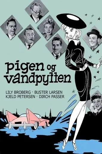 Póster de Pigen og vandpytten