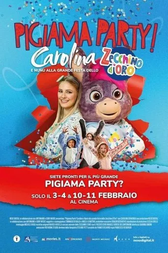 Póster de Pigiama Party! Carolina e Nunù alla grande festa dello Zecchino d'Oro