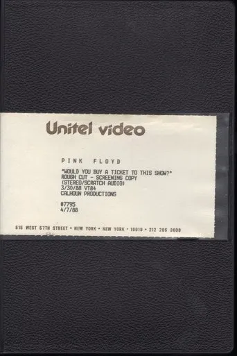 Póster de Pink Floyd - Would You Buy A Ticket To This Show?