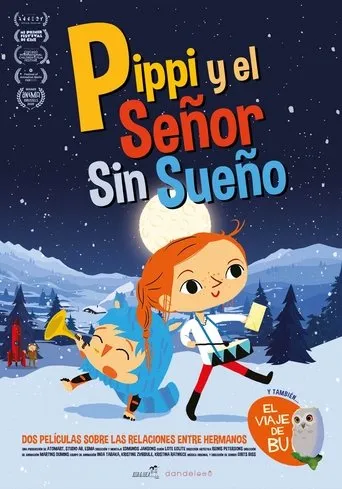 Póster de Pippi y el señor sin sueño