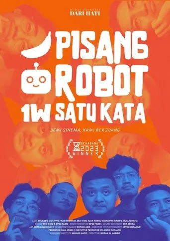 Póster de Pisang Robot Satu Kata