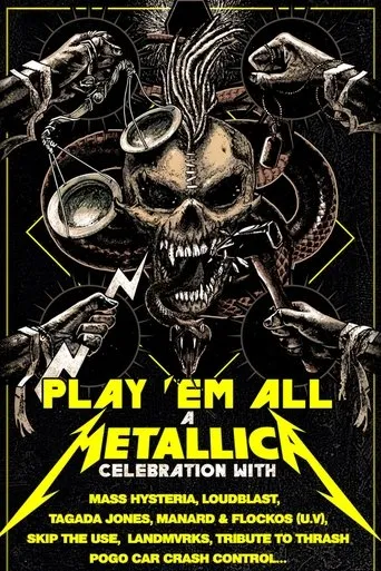 Póster de Play 'Em All: A Metallica Celebration (Paris, France - May 18, 2023)