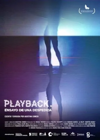 Póster de Playback: Ensayo de una despedida