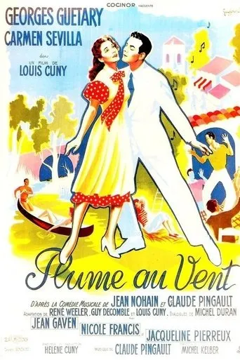 Póster de Pluma al viento (1952) con María Isbert como Maruja