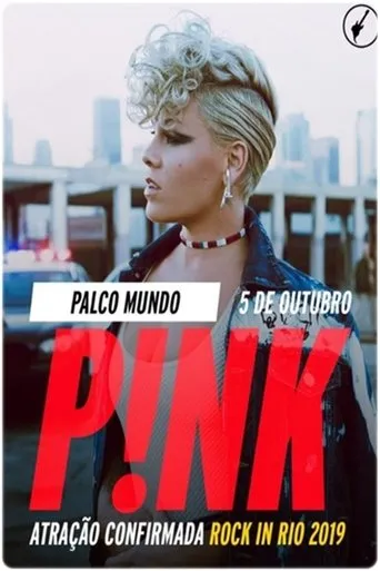 Póster de P!NK: Rock in Rio 2019