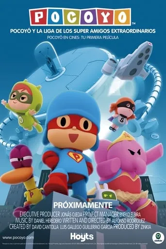 Póster de Pocoyó y la liga de los Súper Amigos extraordinarios