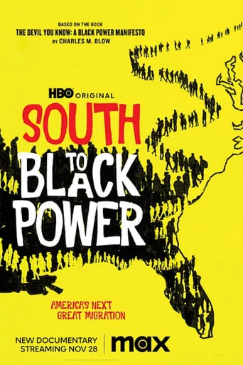 Póster de Poder Negro al Sur (2023) con Al Sharpton como Self