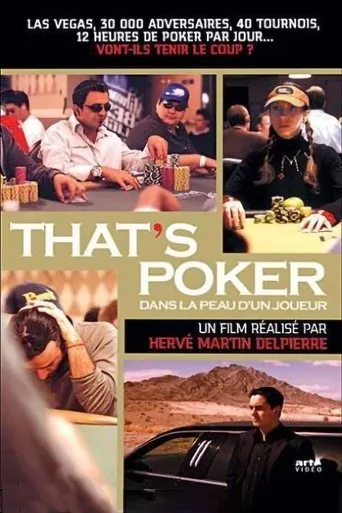 Póster de Poker, en la piel de un jugador (2007) con Olivier Breitman como Narrador