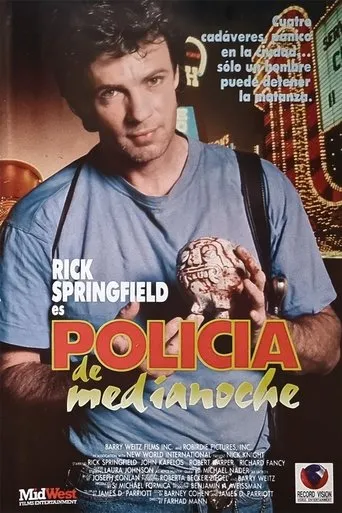 Póster de Policía de medianoche