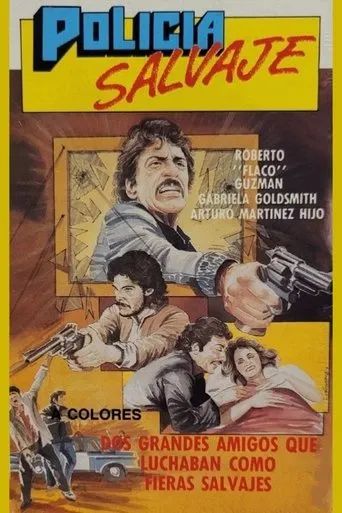 Póster de Policía salvaje