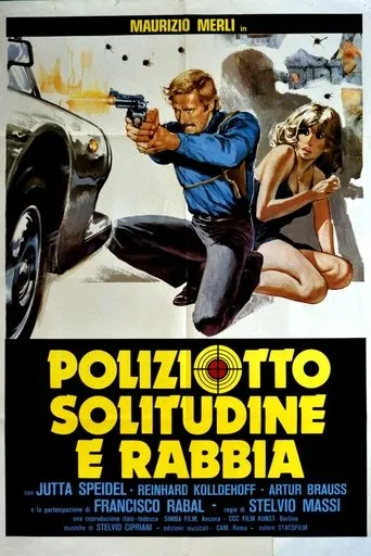Póster de Poliziotto, solitudine e rabbia