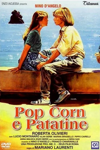 Póster de Popcorn e patatine