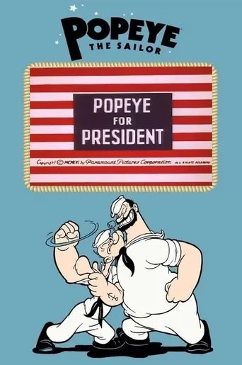 Póster de Popeye for President