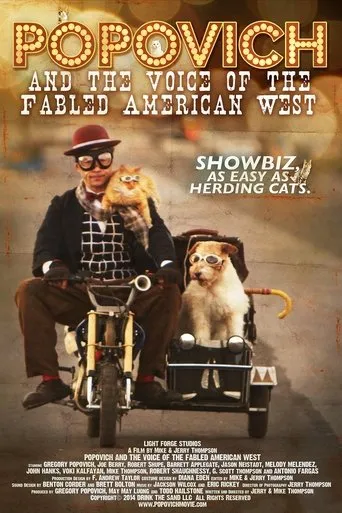 Póster de Popovich and the Voice of the Fabled American West