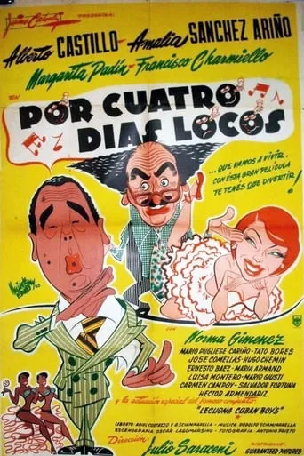 Póster de Por cuatro días locos