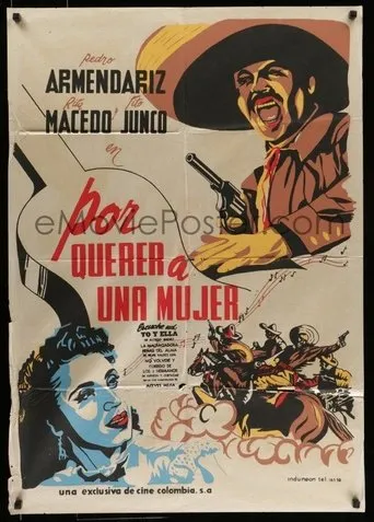 Póster de Por querer a una mujer