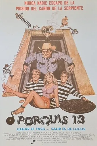 Póster de Porquis 13 (1983) con Monte Markham como Gov. Paul Smith