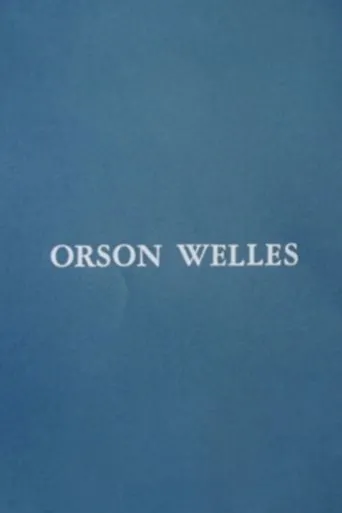 Póster de Portrait: Orson Welles
