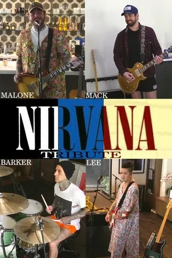 Póster de Post Malone Nirvana Tribute Livestream