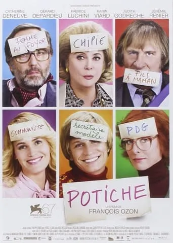 Póster de Potiche, mujeres al poder (2010) con Jean-Baptiste Shelmerdine como Robert Pujol (jeune)