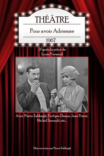 Póster de Pour avoir Adrienne