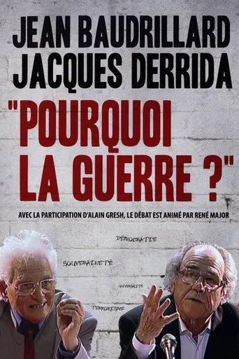Póster de Pourquoi la guerre aujourd’hui?