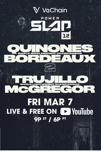 Póster de Power Slap 12: Bordeaux vs. Quinonez 2