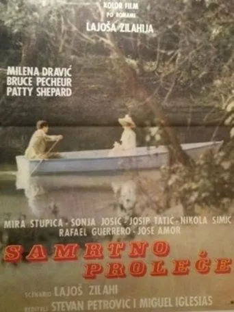 Póster de Primavera mortal (1973) con Voja Mirić