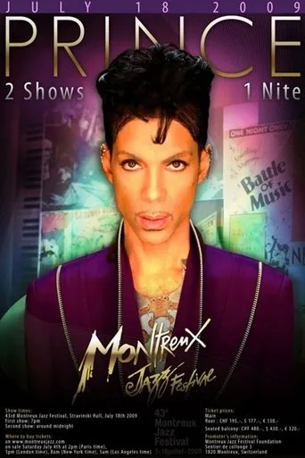 Póster de Prince - Montreux Jazz Festival (Late Show)
