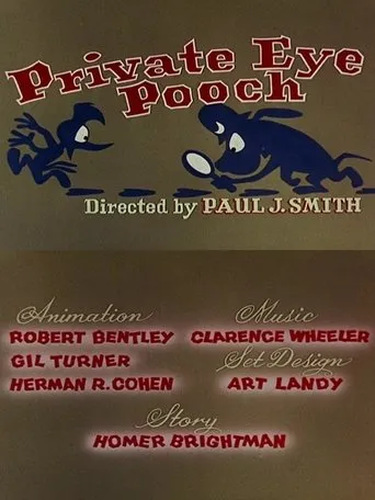Póster de Private Eye Pooch