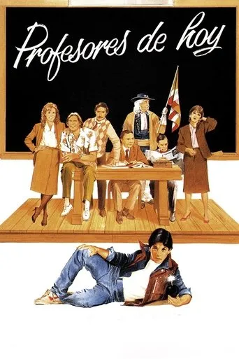 Póster de Profesores de hoy (1984) con Zohra Lampert como Mrs. Pilikian