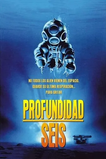 Póster de Profundidad Seis (1989) con Matt McCoy como Jim Richardson