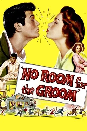 Póster de Prohibido el paso al novio (1952) con Ted Jordan