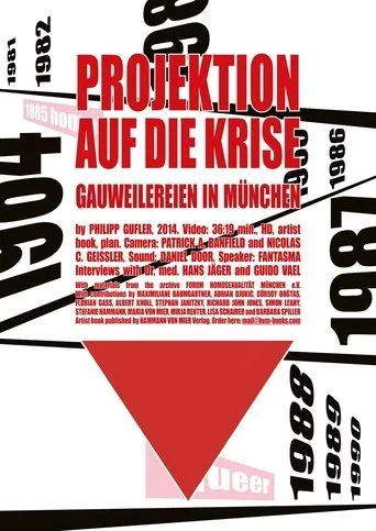 Póster de Projektion auf die Krise (Gauweilereien in München)
