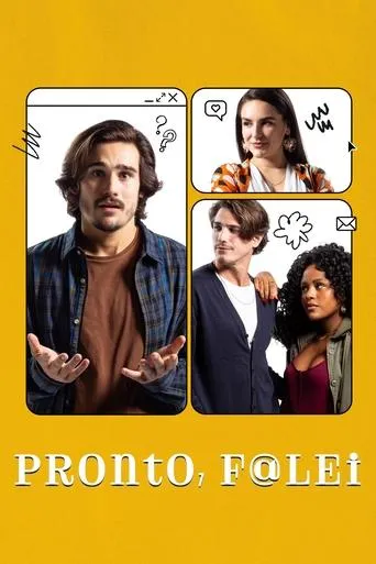 Póster de Pronto, Falei