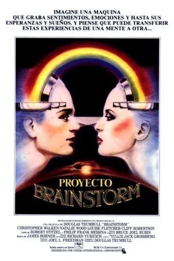 Póster de Proyecto Brainstorm (1983) con Ira David Wood III como Barry (as David Wood)