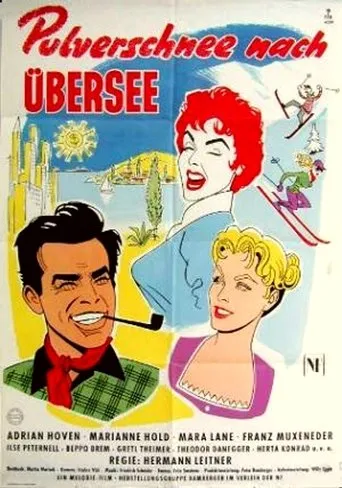 Póster de Pulverschnee nach Übersee